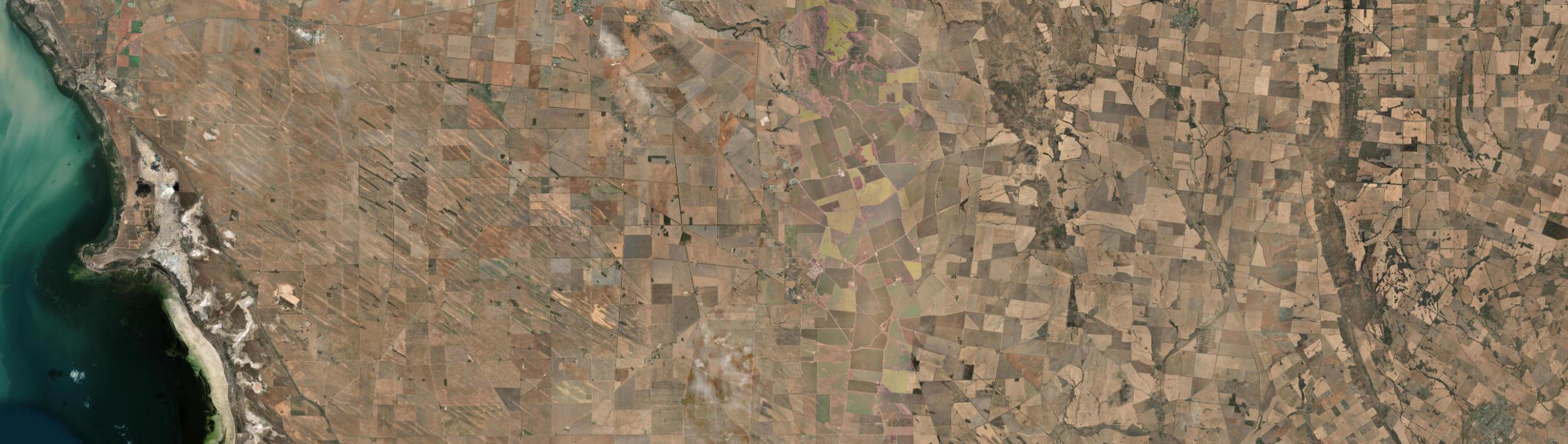 Aerial view of Owen, SA