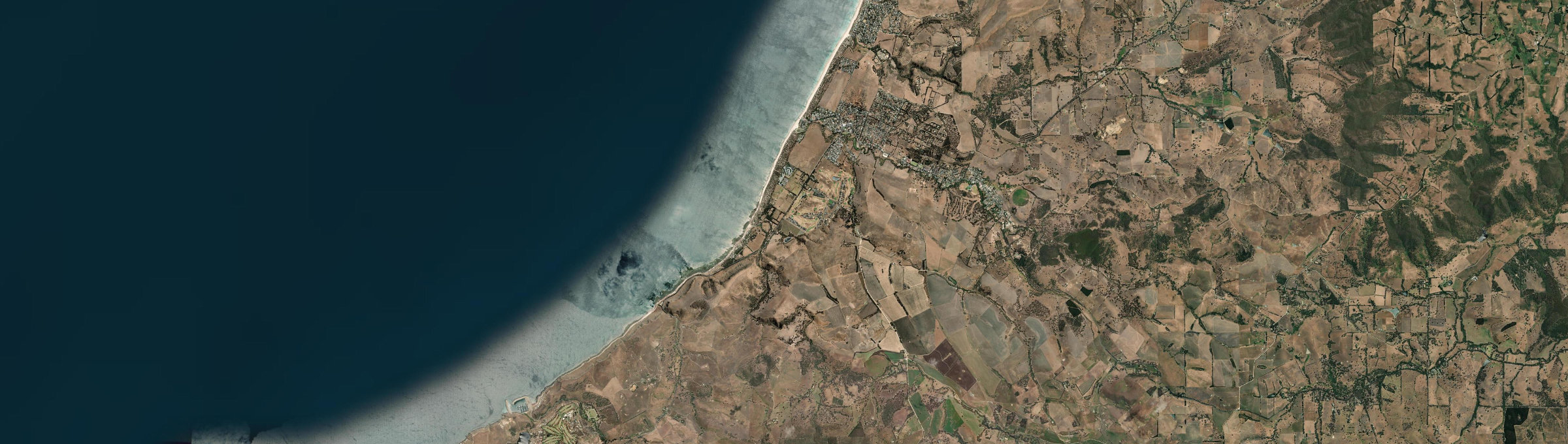 Aerial view of Normanville (SA), SA