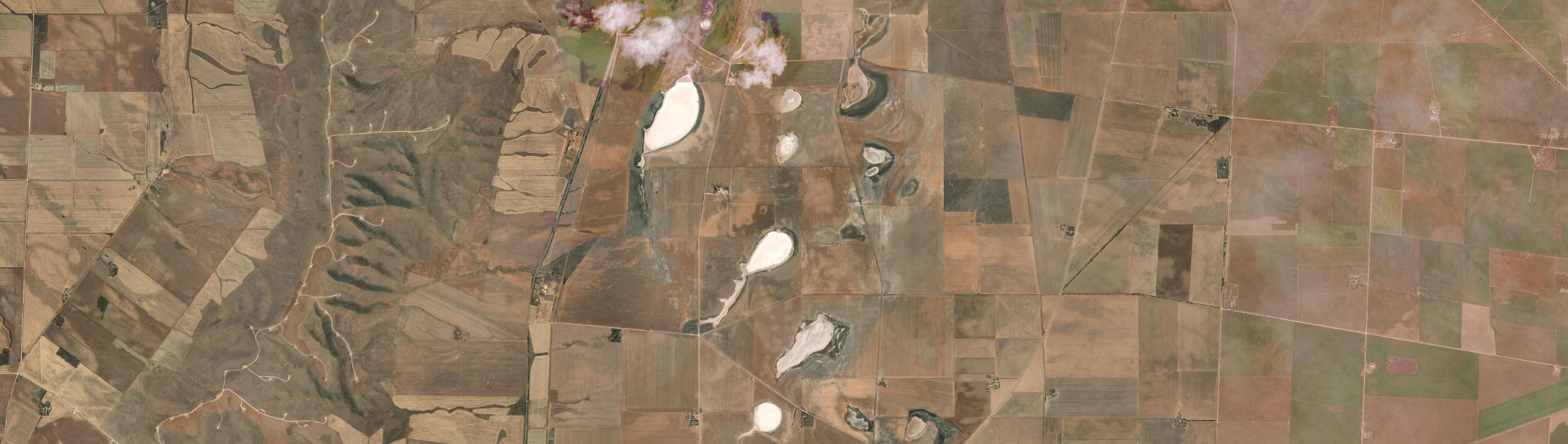 Aerial view of Burnsfield, SA