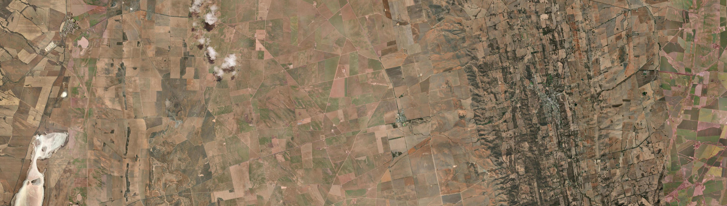 Aerial view of Blyth, SA