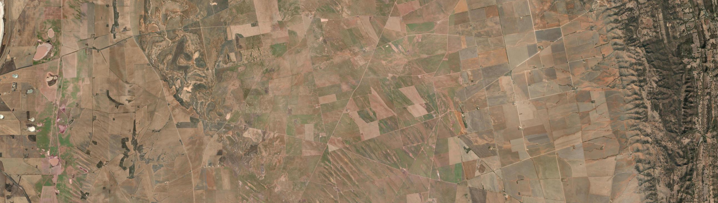 Aerial view of Bowillia, SA