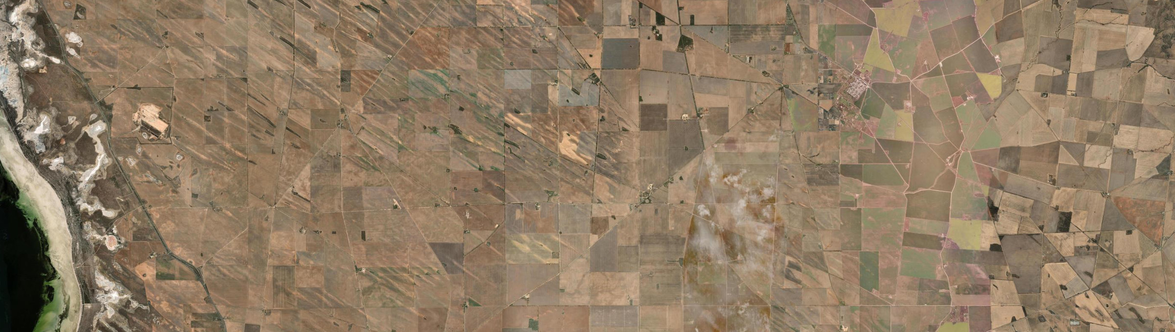 Aerial view of Pinery, SA