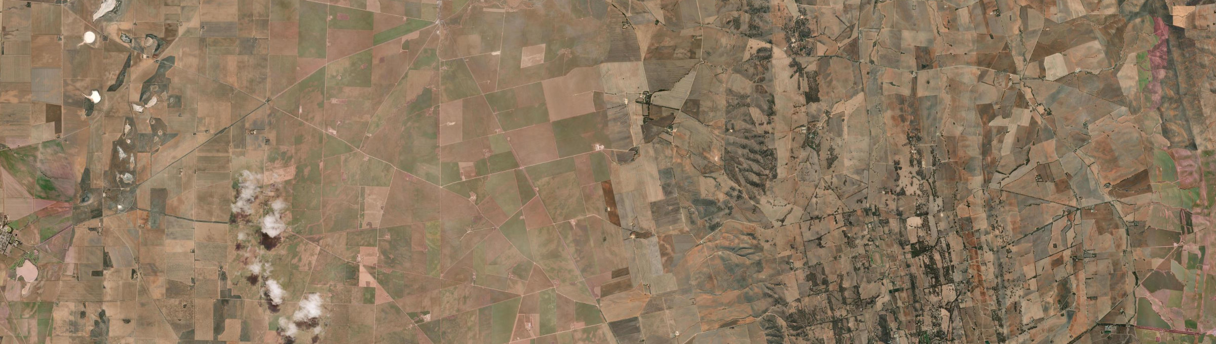 Aerial view of Hart (SA), SA