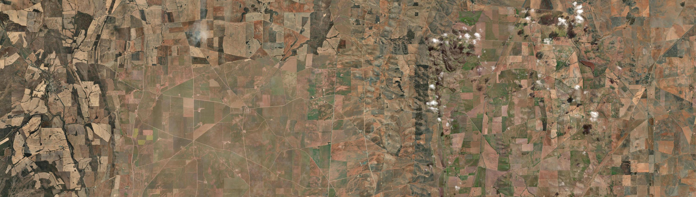 Aerial view of Hornsdale, SA