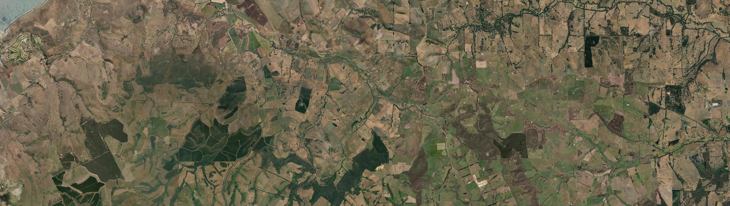 Aerial view of Torrens Vale, SA