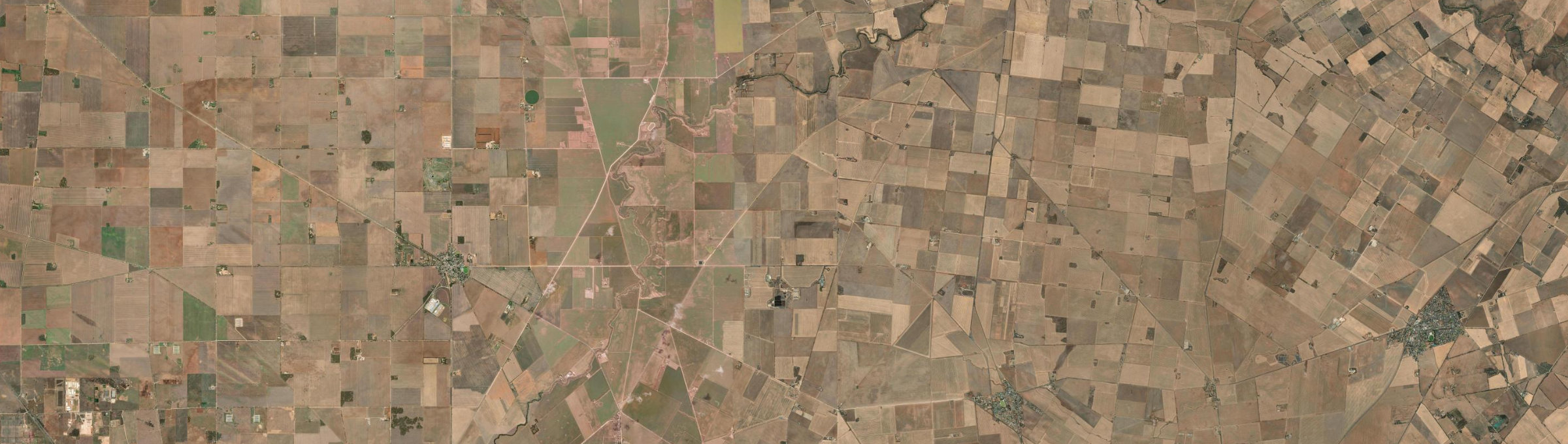 Aerial view of Pinkerton Plains, SA