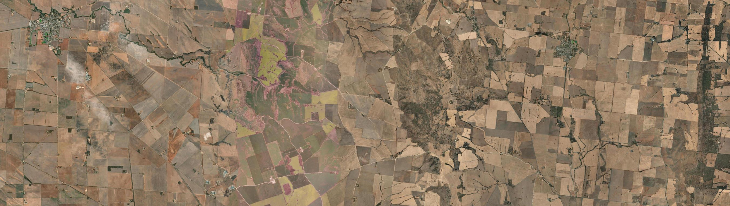 Aerial view of Salter Springs, SA