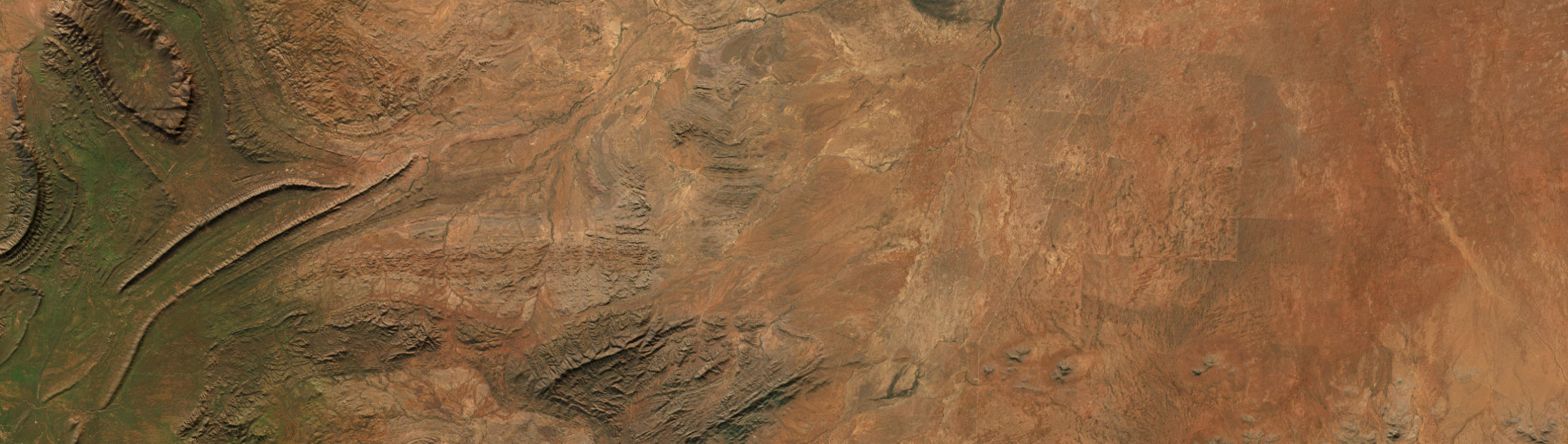 Aerial view of Willippa, SA