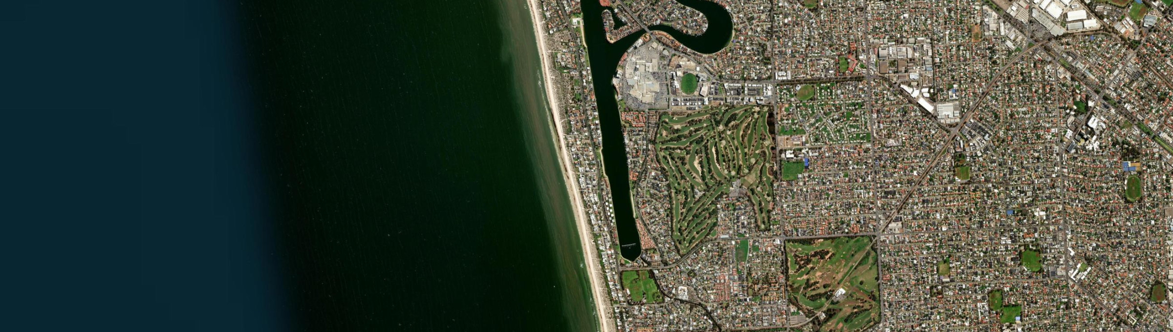 Aerial view of Tennyson (SA), SA