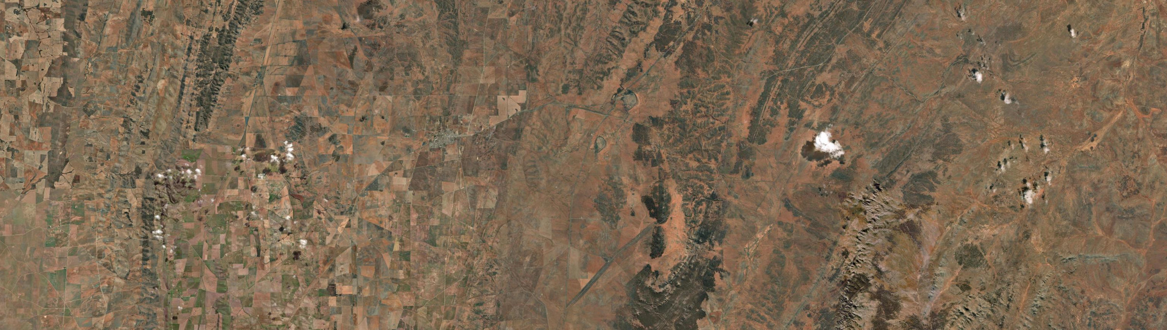 Aerial view of Ucolta, SA