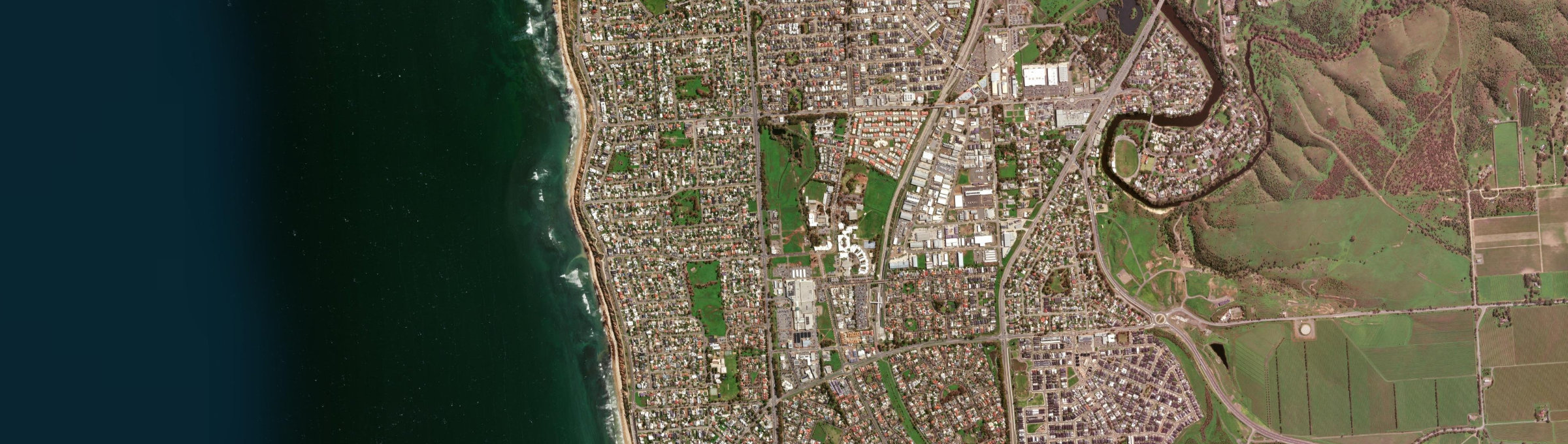 Aerial view of Seaford (SA), SA