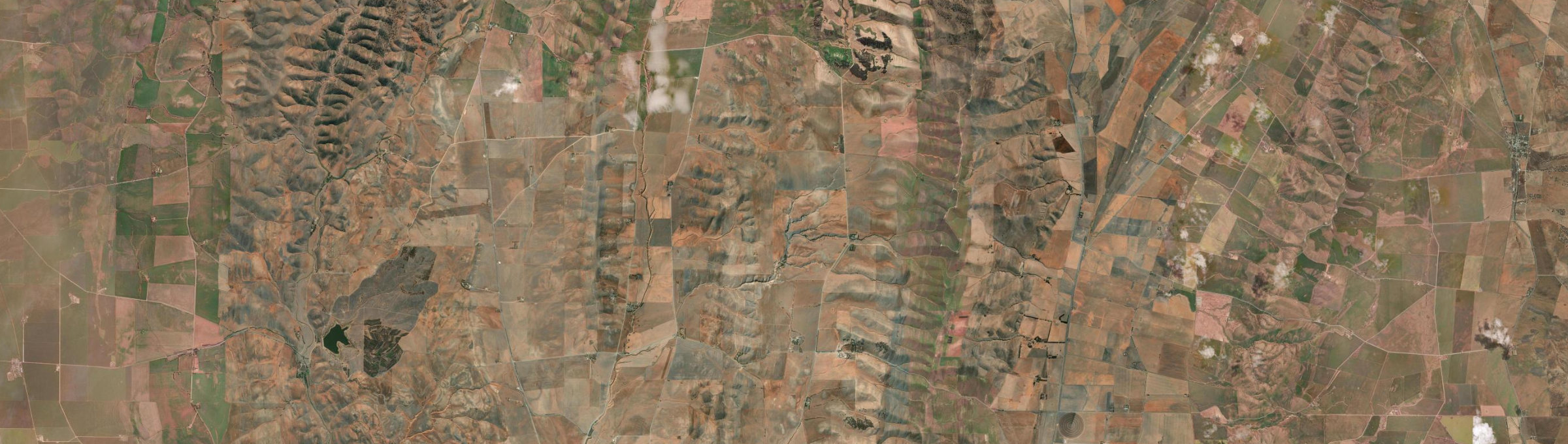 Aerial view of Hacklins Corner, SA