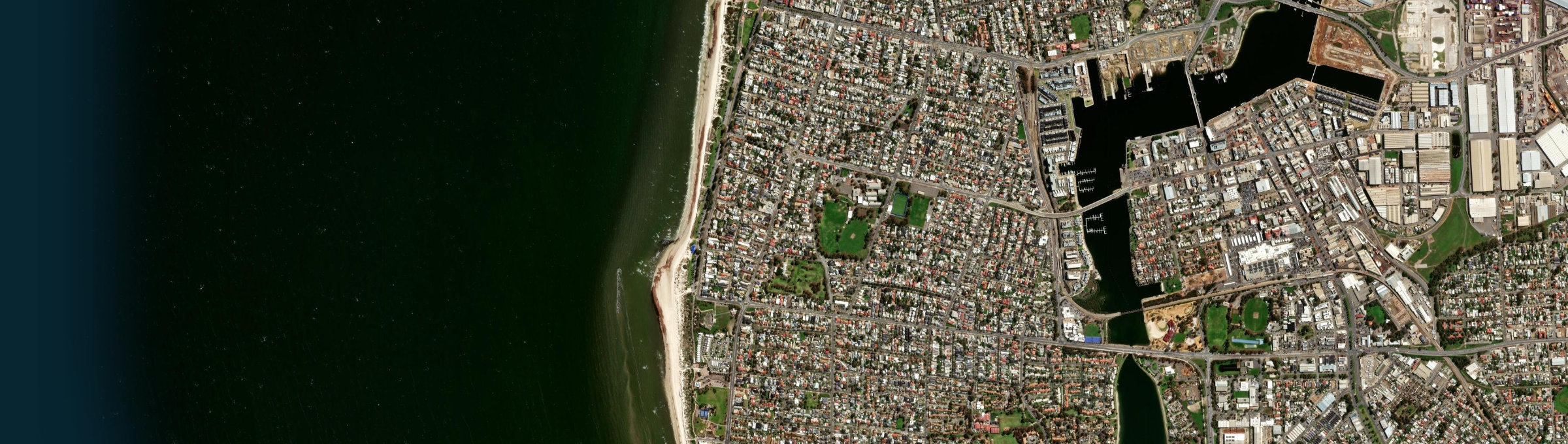 Aerial view of Semaphore South, SA