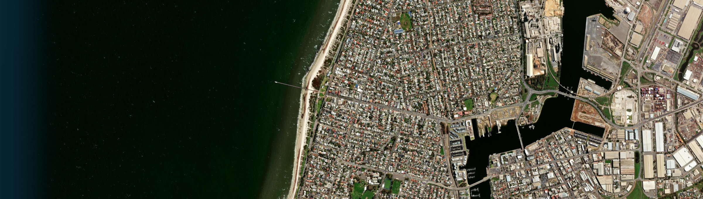 Aerial view of Semaphore, SA