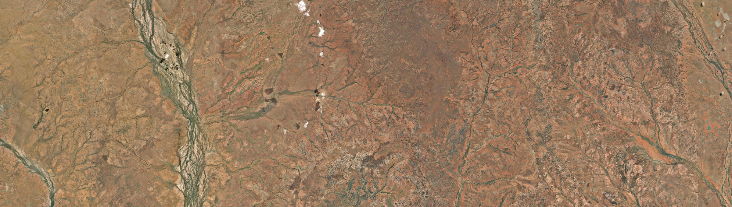 Aerial view of Georgina (Qld), QLD