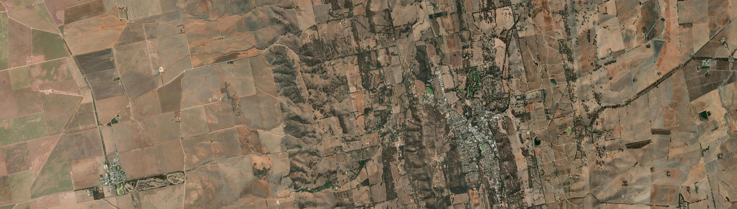 Aerial view of Armagh, SA