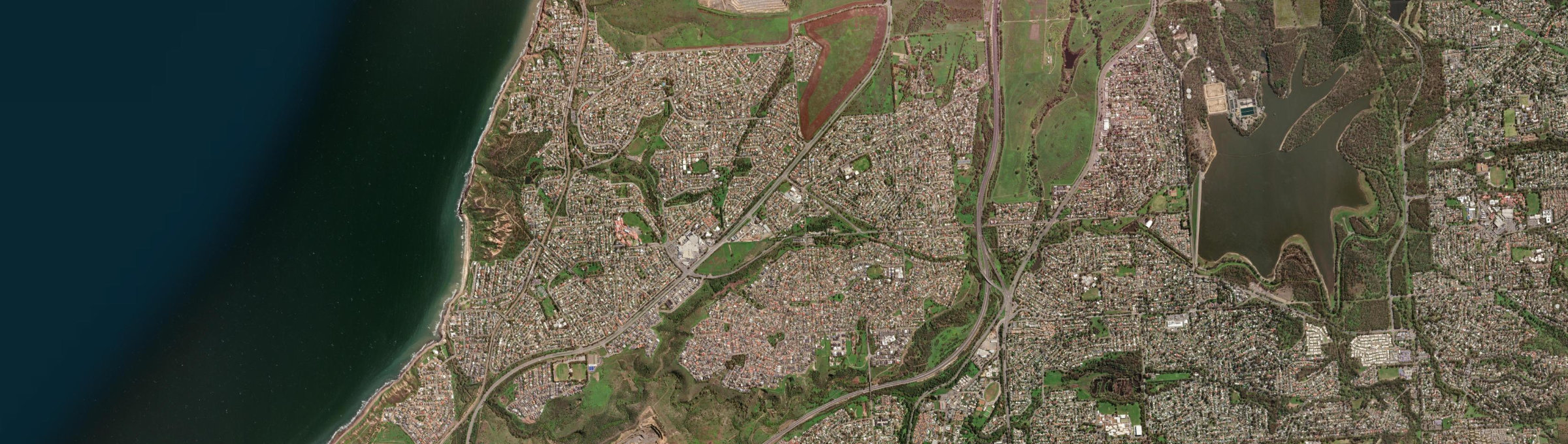Aerial view of Sheidow Park, SA