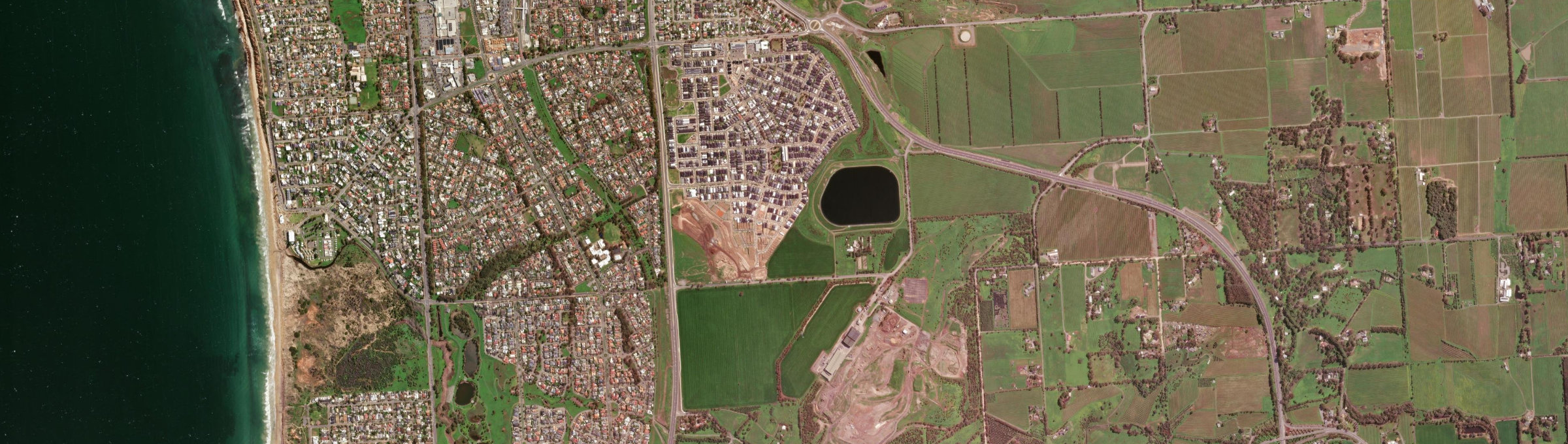 Aerial view of Seaford Heights, SA