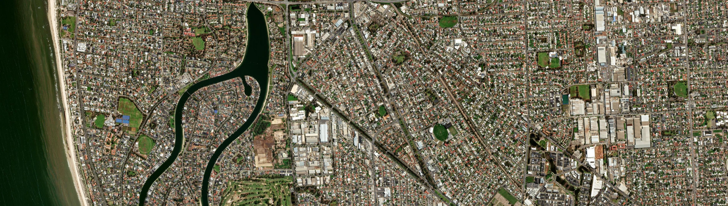 Aerial view of Queenstown (SA), SA