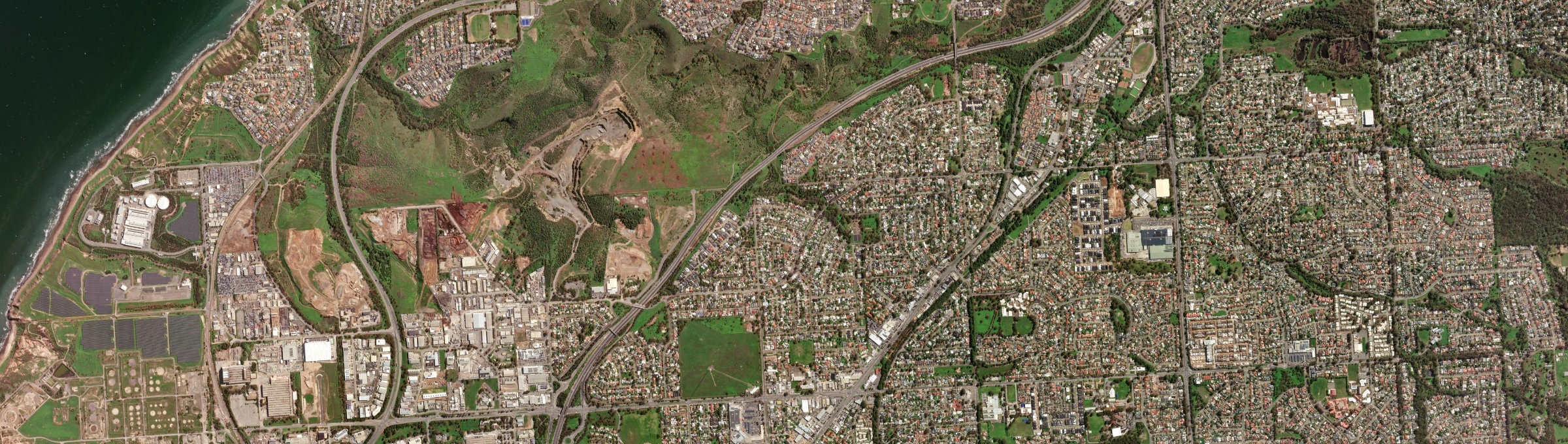 Aerial view of Reynella, SA