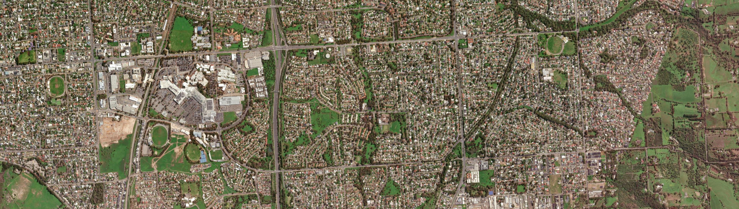 Aerial view of Hackham West, SA
