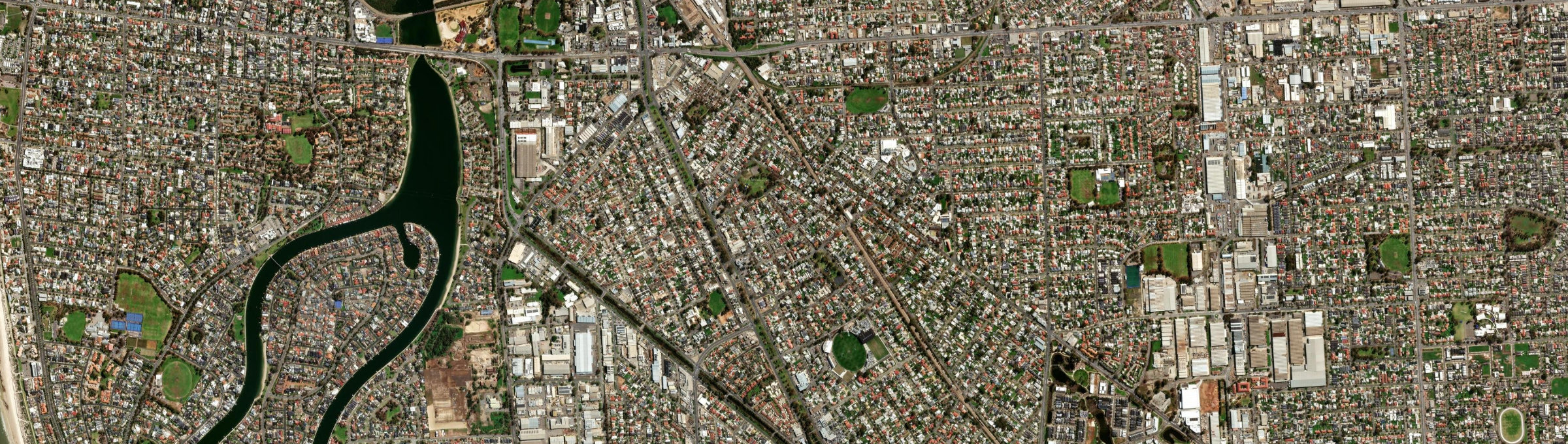 Aerial view of Alberton (SA), SA