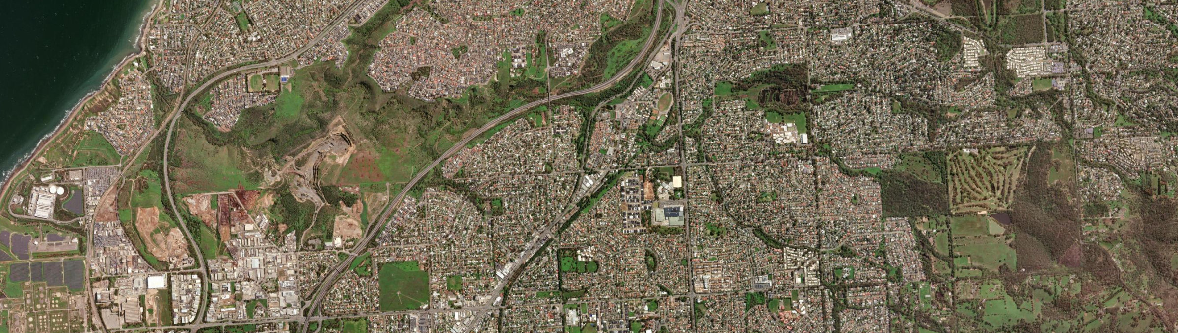 Aerial view of Old Reynella, SA