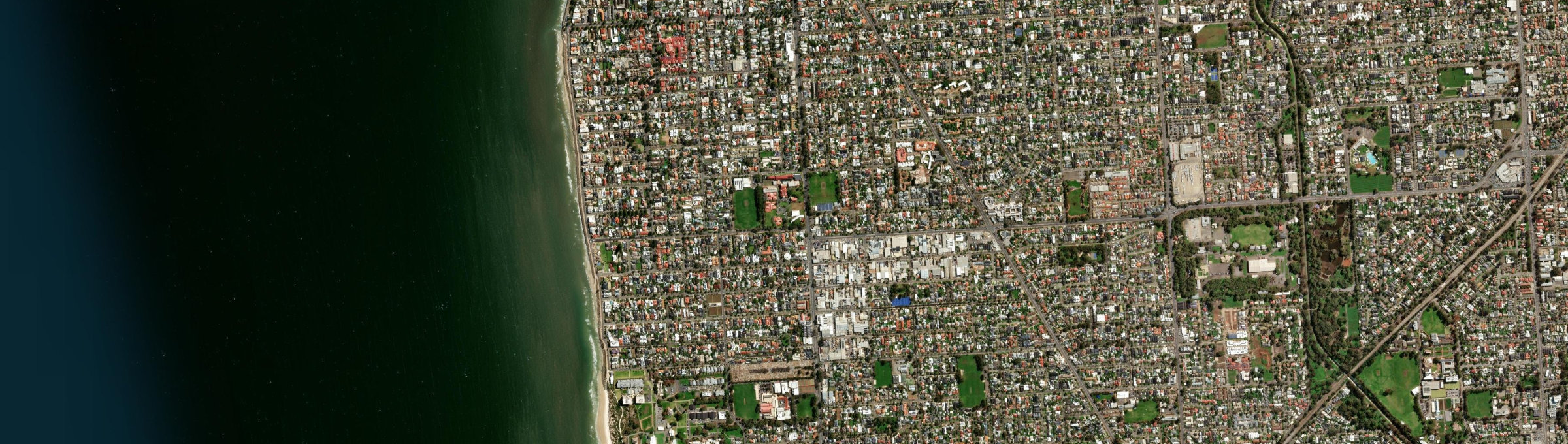 Aerial view of Somerton Park, SA