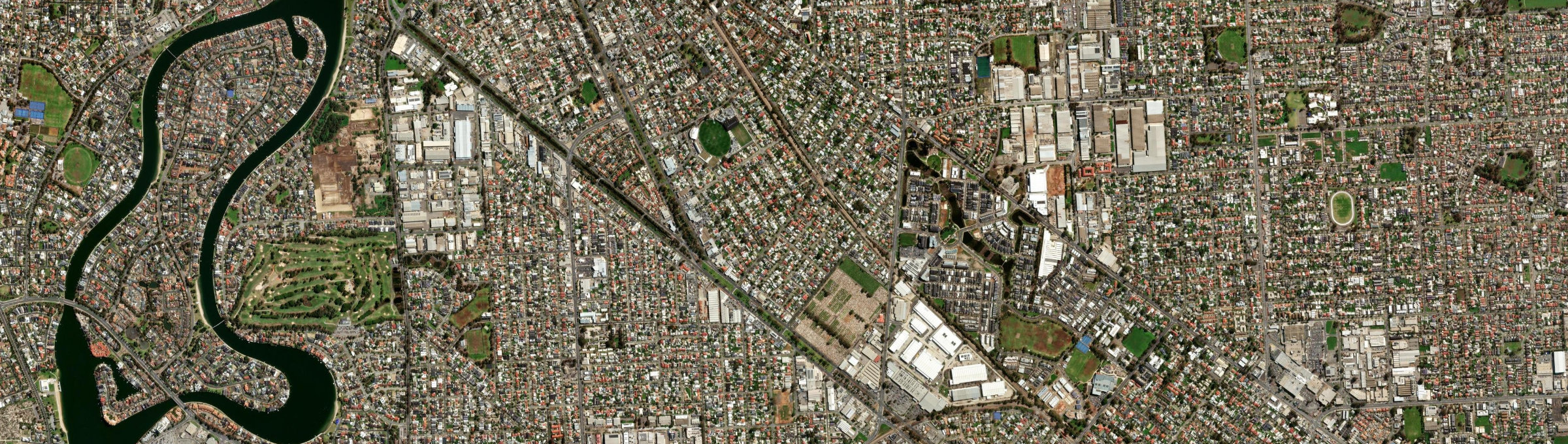 Aerial view of Cheltenham (SA), SA