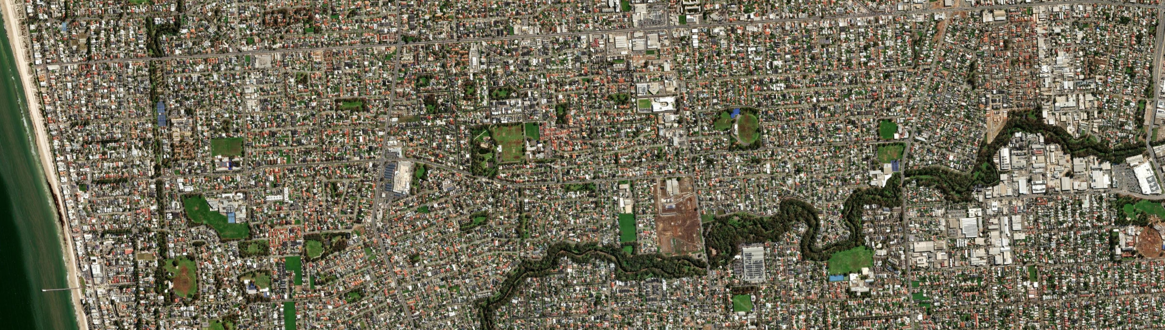 Aerial view of Kidman Park, SA