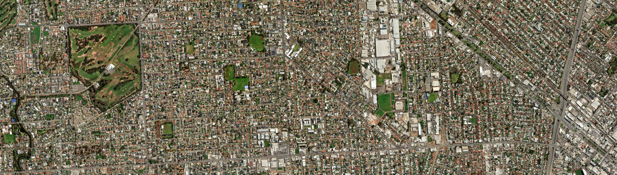Aerial view of Findon, SA