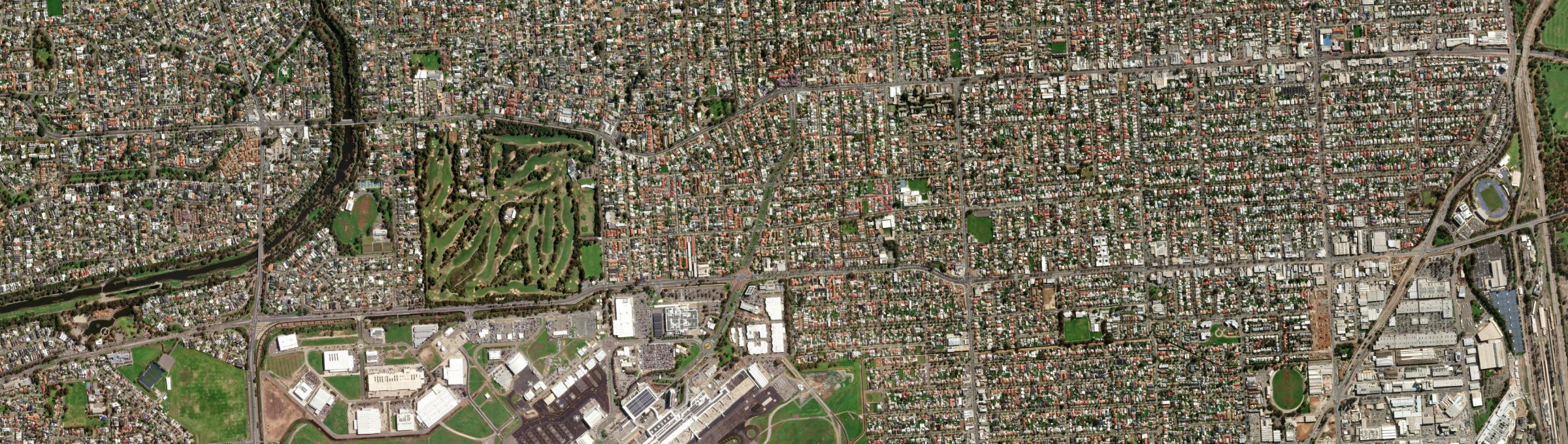 Aerial view of Brooklyn Park, SA
