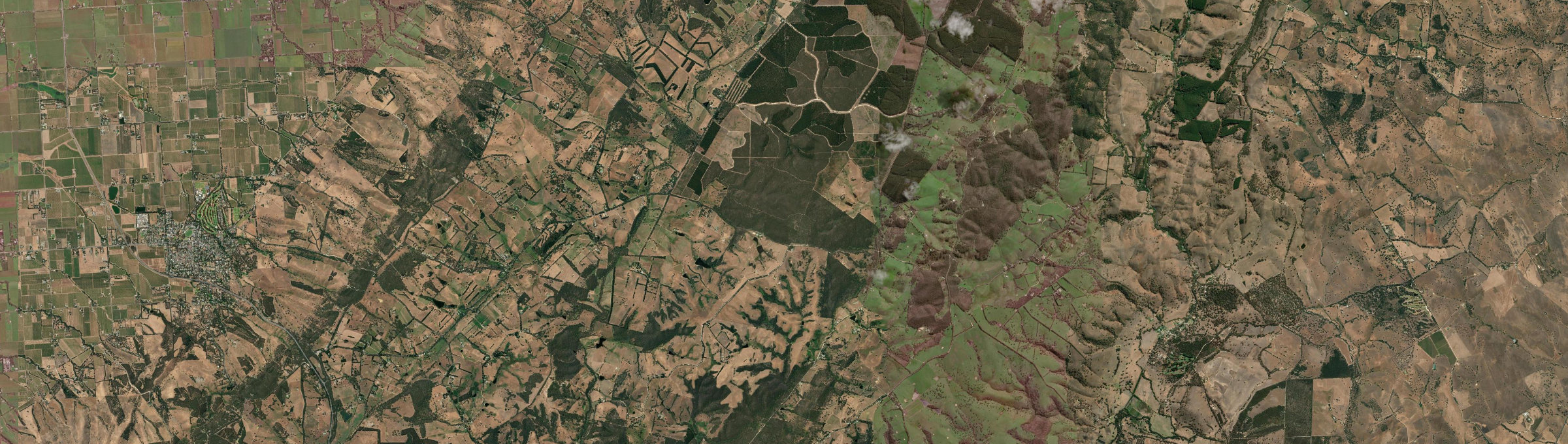 Aerial view of Kyeema, SA