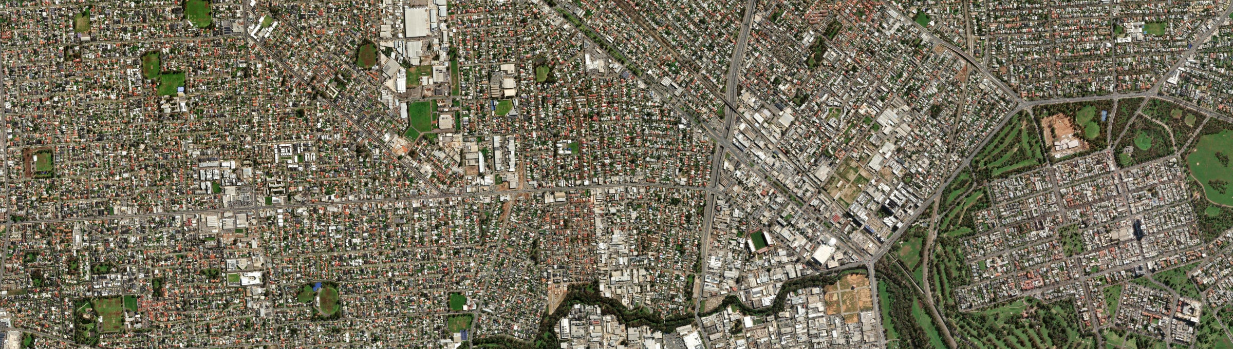 Aerial view of Welland, SA