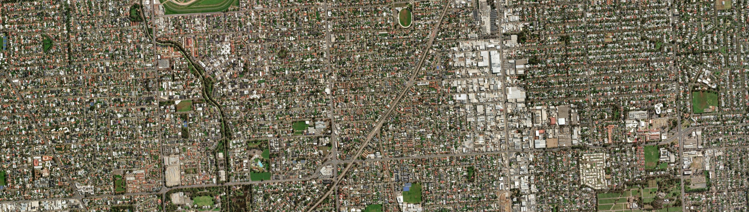 Aerial view of Ascot Park, SA