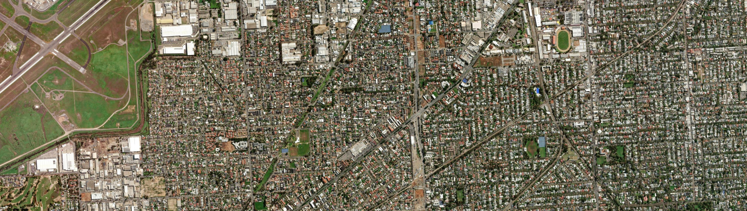 Aerial view of Kurralta Park, SA