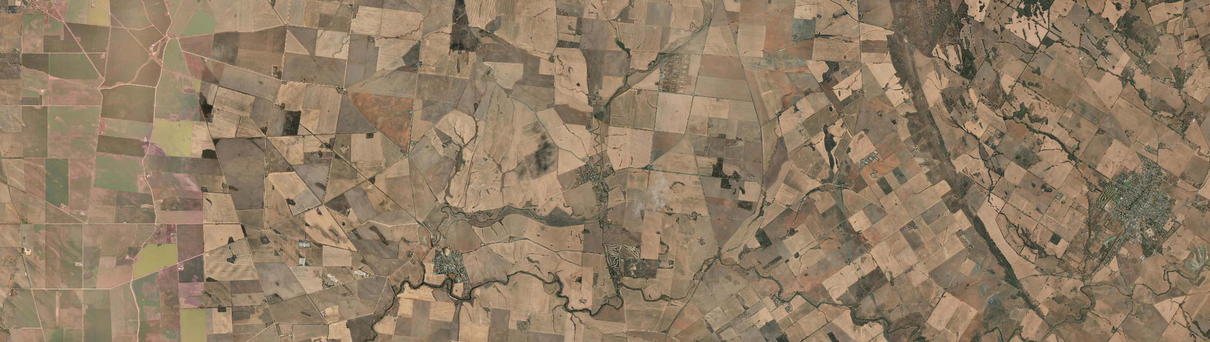 Aerial view of Stockport, SA