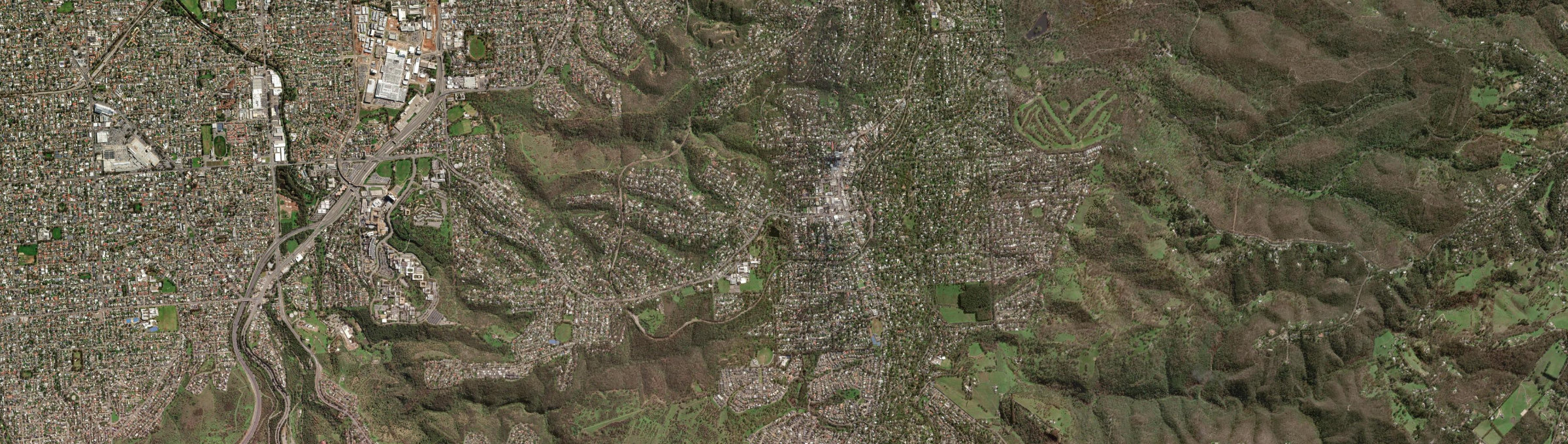 Aerial view of Blackwood (SA), SA