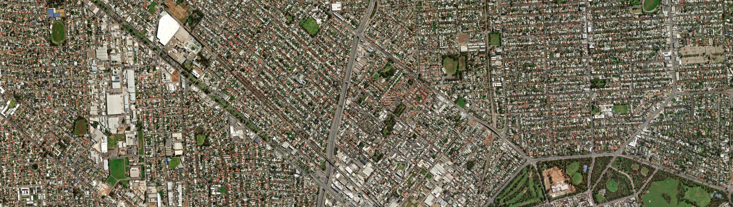 Aerial view of Ridleyton, SA