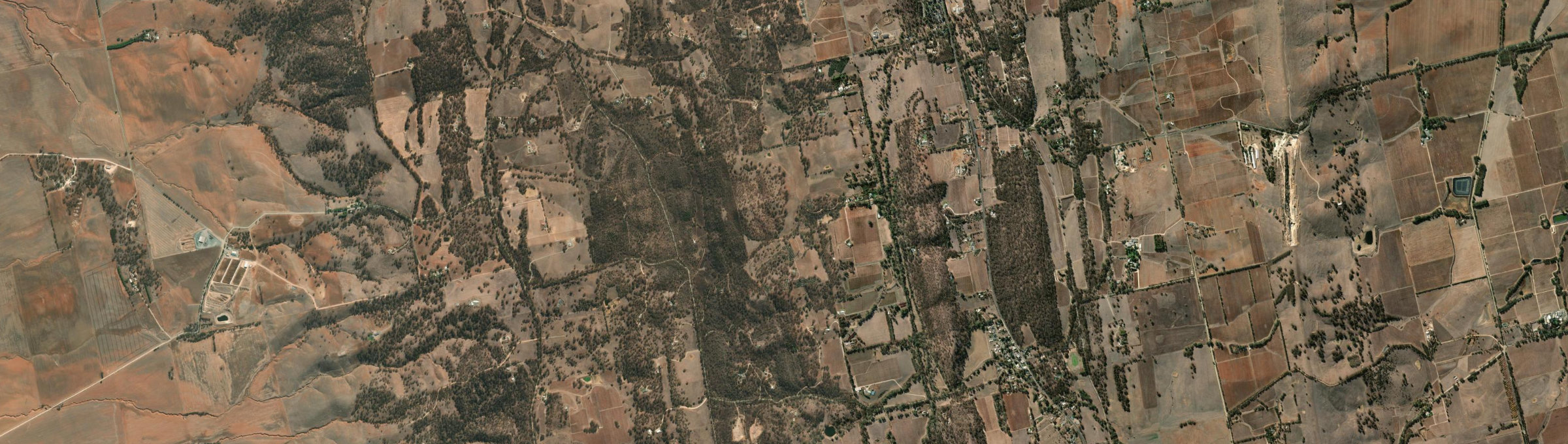 Aerial view of Gillentown, SA