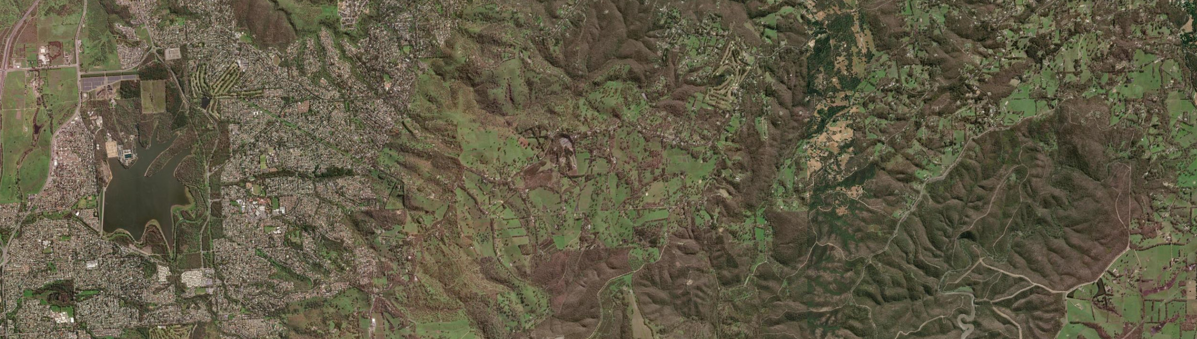 Aerial view of Cherry Gardens, SA