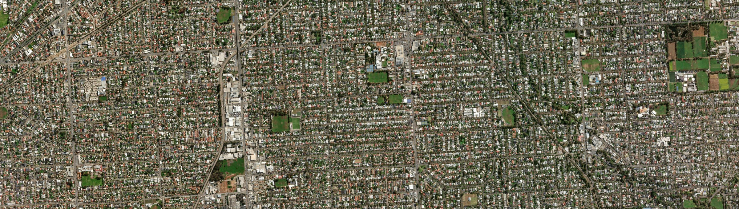 Aerial view of Cumberland Park, SA