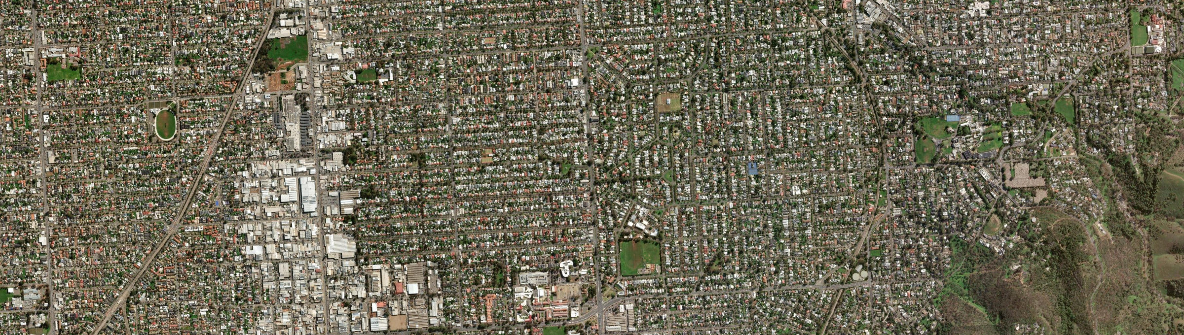 Aerial view of Colonel Light Gardens, SA
