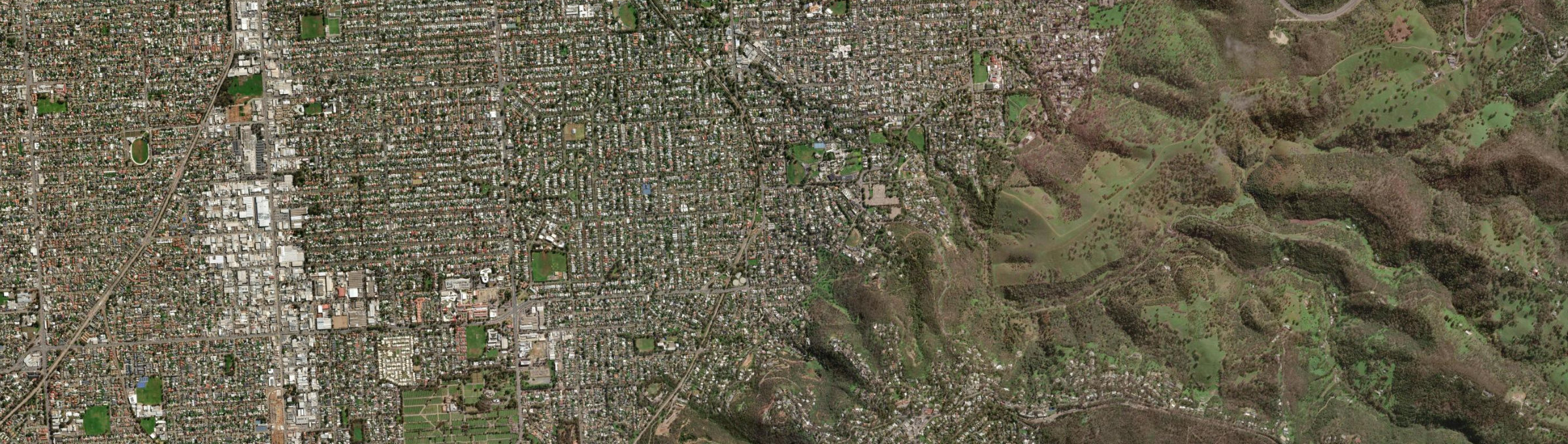 Aerial view of Torrens Park, SA
