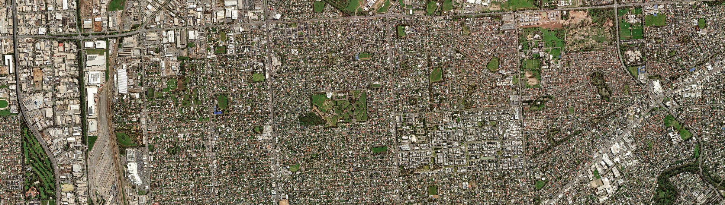 Aerial view of Clearview, SA