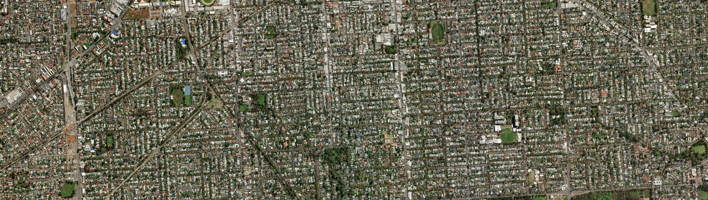 Aerial view of Hyde Park (SA), SA