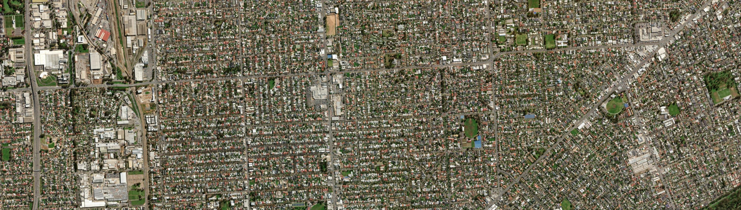 Aerial view of Sefton Park, SA
