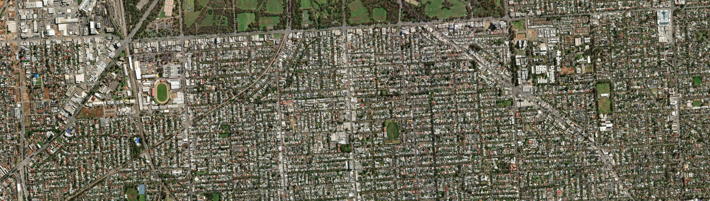 Aerial view of Unley, SA