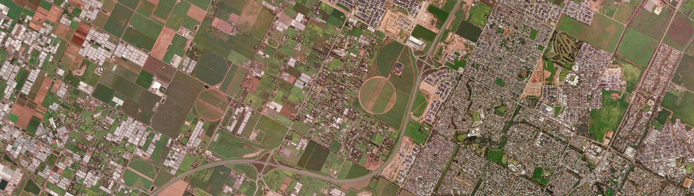 Aerial view of Macdonald Park, SA