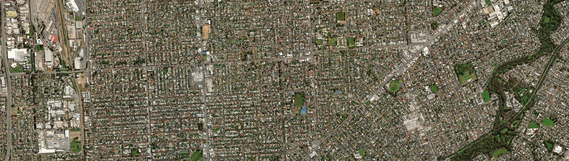 Aerial view of Broadview, SA
